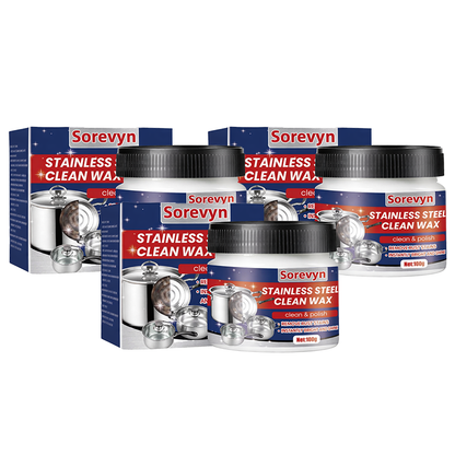 Magical Nano-Technology Stainless Steel Cleaning Paste-SURFACE SAFE, NO RESIDUE