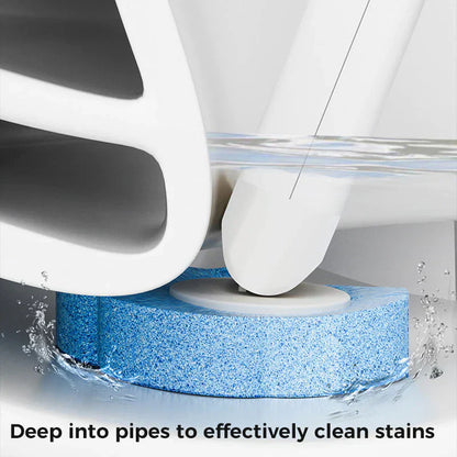 Disposable Toilet Brush, Toilet Bowl Wand Holder Set with 24PCS Wall-Mount Scrubbing Toilet Brush Bathroom Cleaning Kit