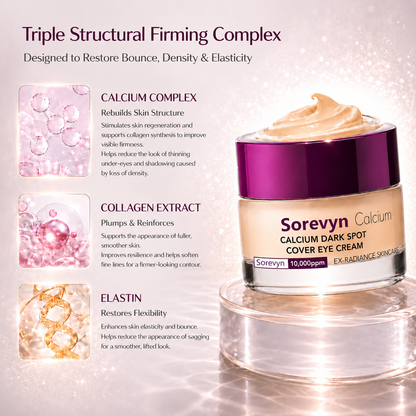 🔥LAST DAY 60% OFF!!Sorevyn Korean Calcium Dark Spot Eye Cream